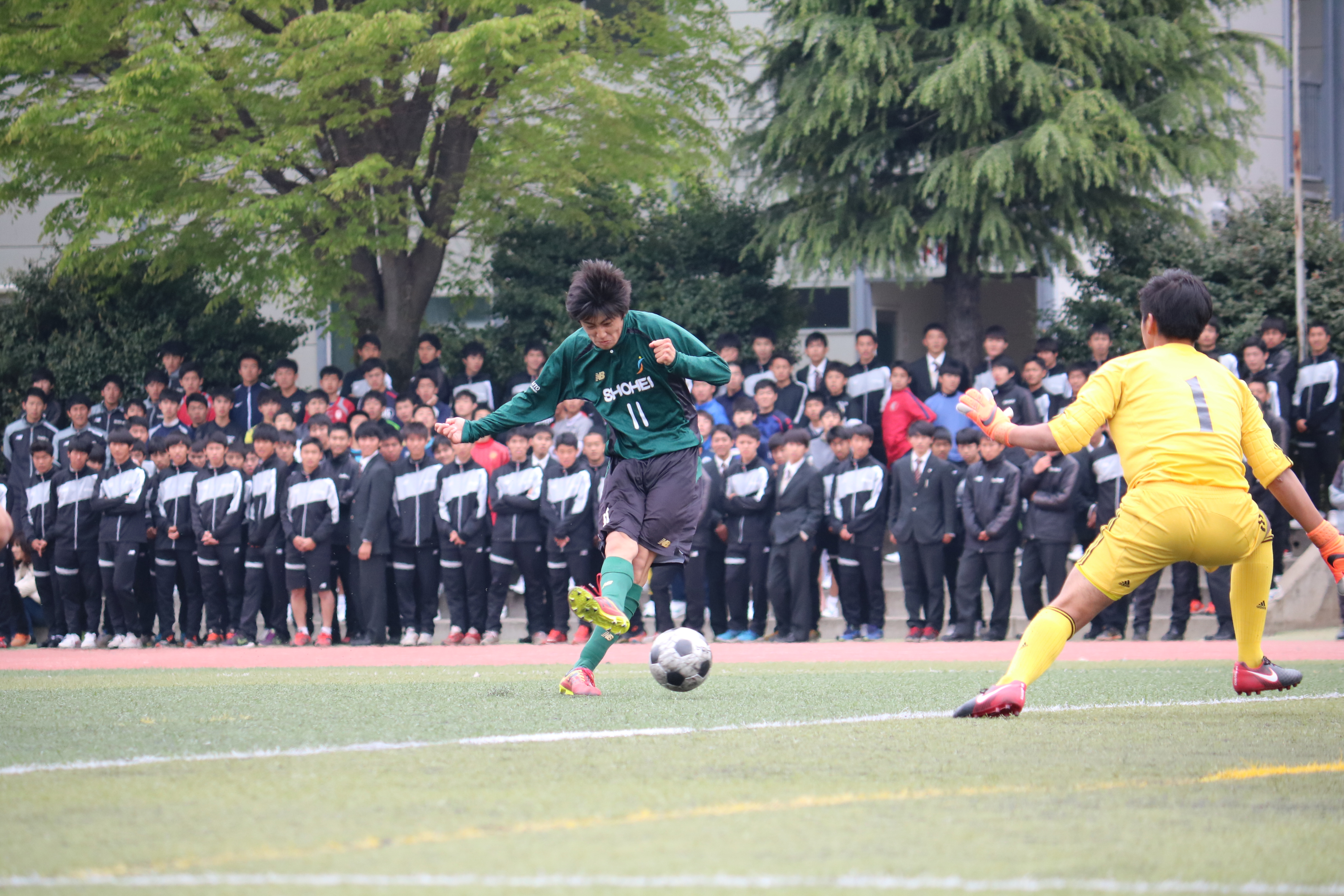 サッカー部 関東高校サッカー県予選１回戦突破 昌平中学校 高等学校