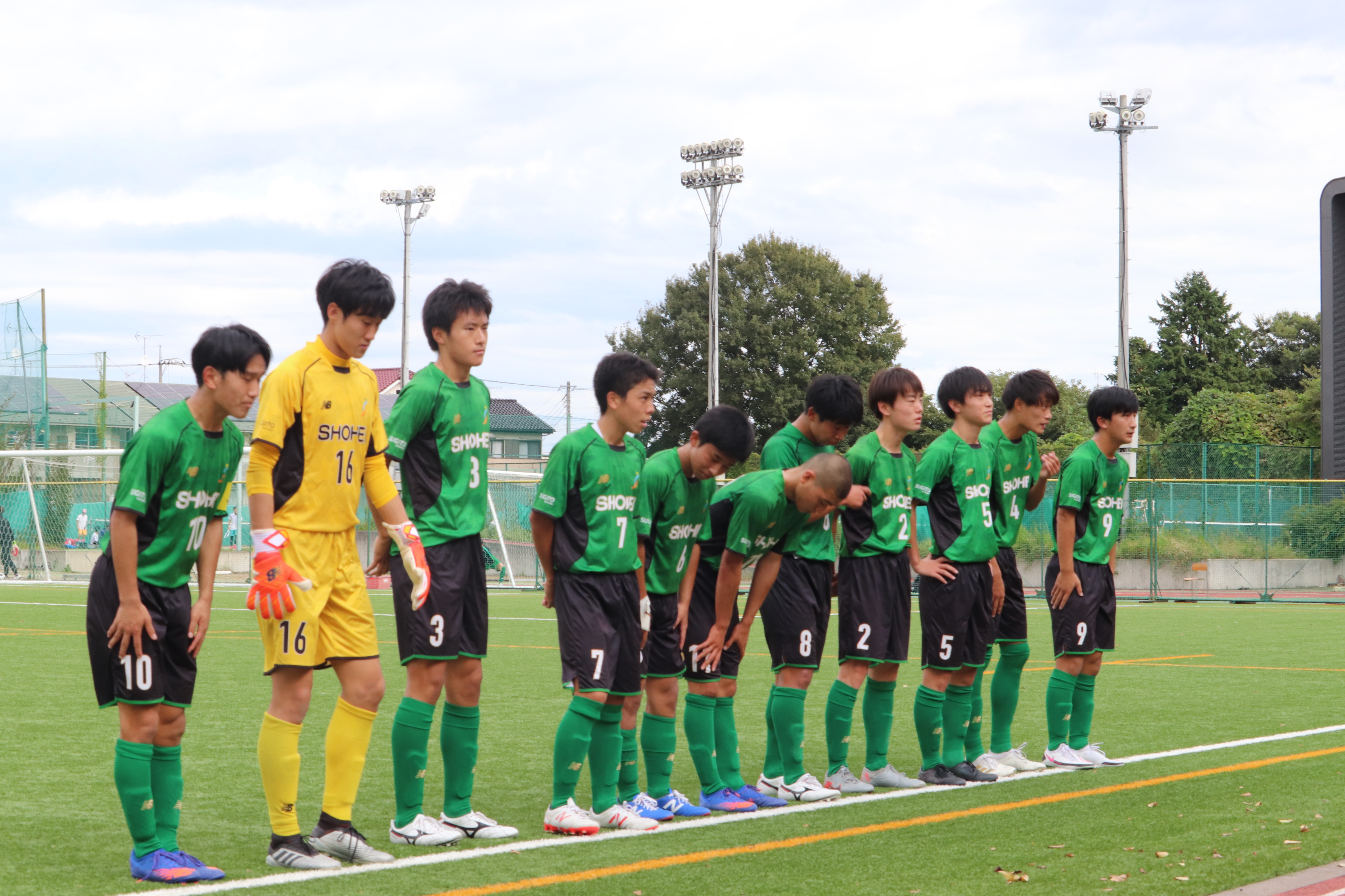 全国高校サッカー選手権大会埼玉県予選 準々決勝進出 昌平中学校 高等学校